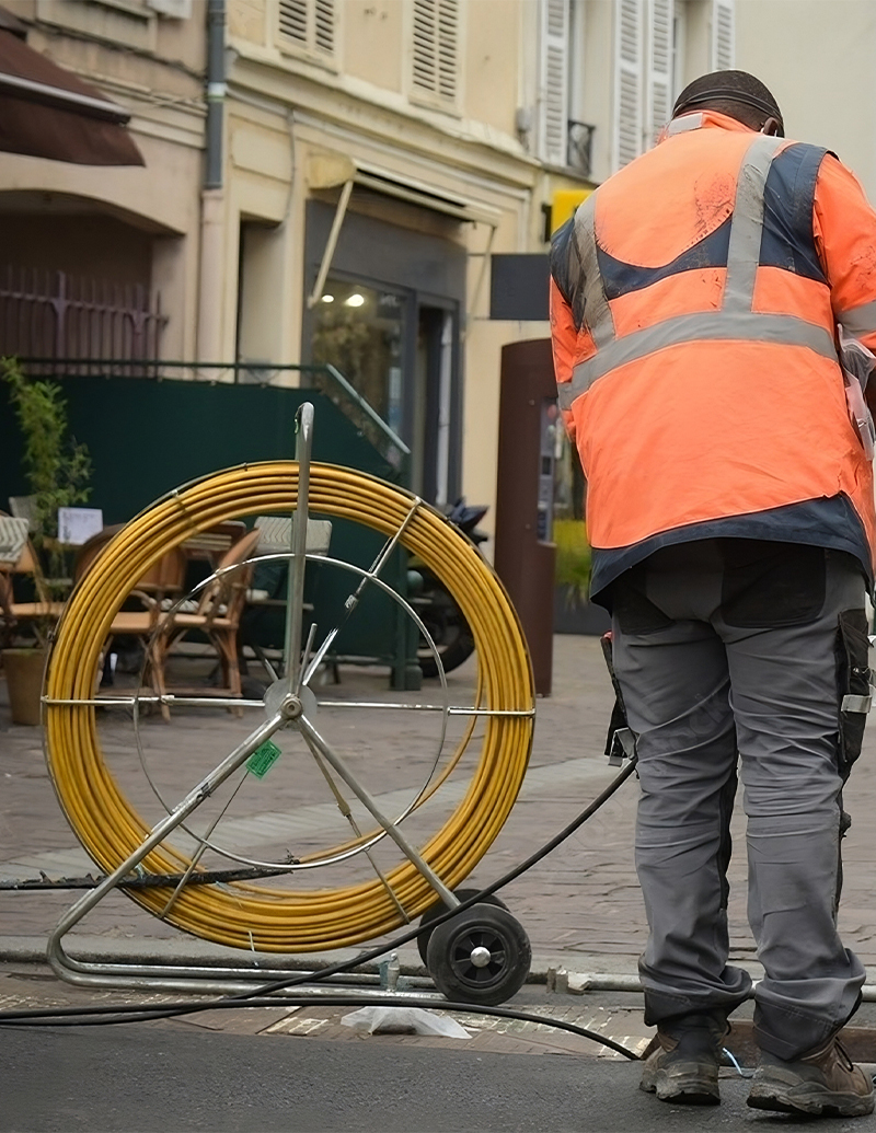 Extension et modernisation de réseau de fibre optique Extension et modernisation de réseau de fibre optique