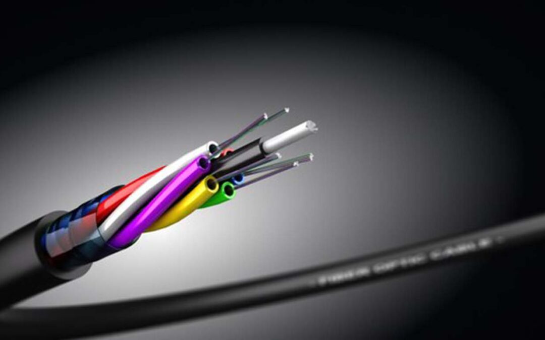 la constitution d'un câble fibre optique